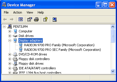 ATI Device Manager generic driver